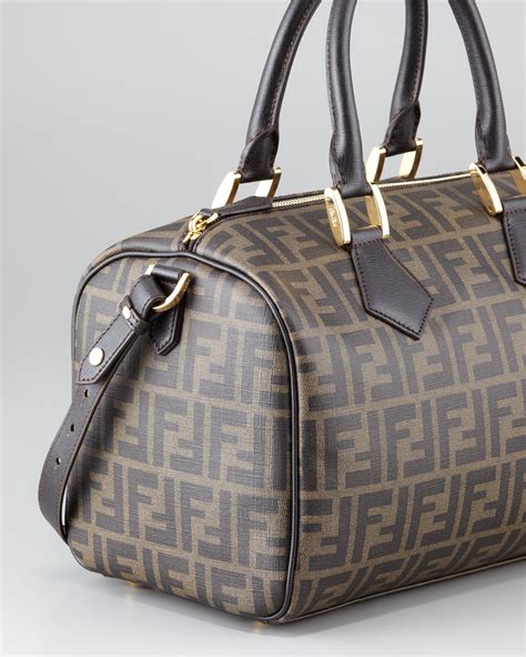 fendi large boston bag|fendi boston bag zucca.